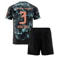 Echipament fotbal Bayern Munich Kim Min-jae #3 Tricou Deplasare 2024-25 pentru copii maneca scurta (+ Pantaloni scurti)